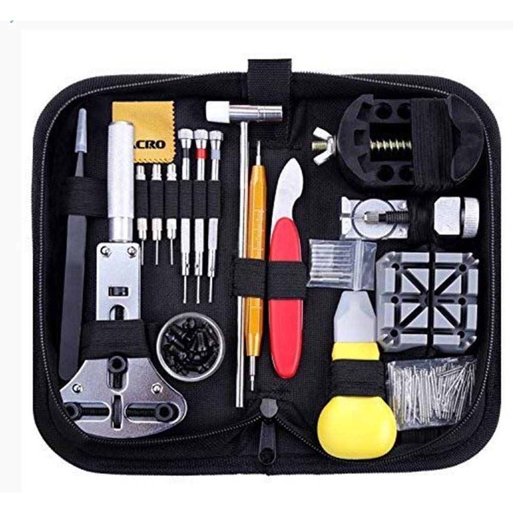 **Autek Professional Watch Repair Kit - Complete Watch Repair Tools for Beginners & Enthusiasts | Perfect for Battery Replacement, Band Adjustment & DIY Watch Maintenance**