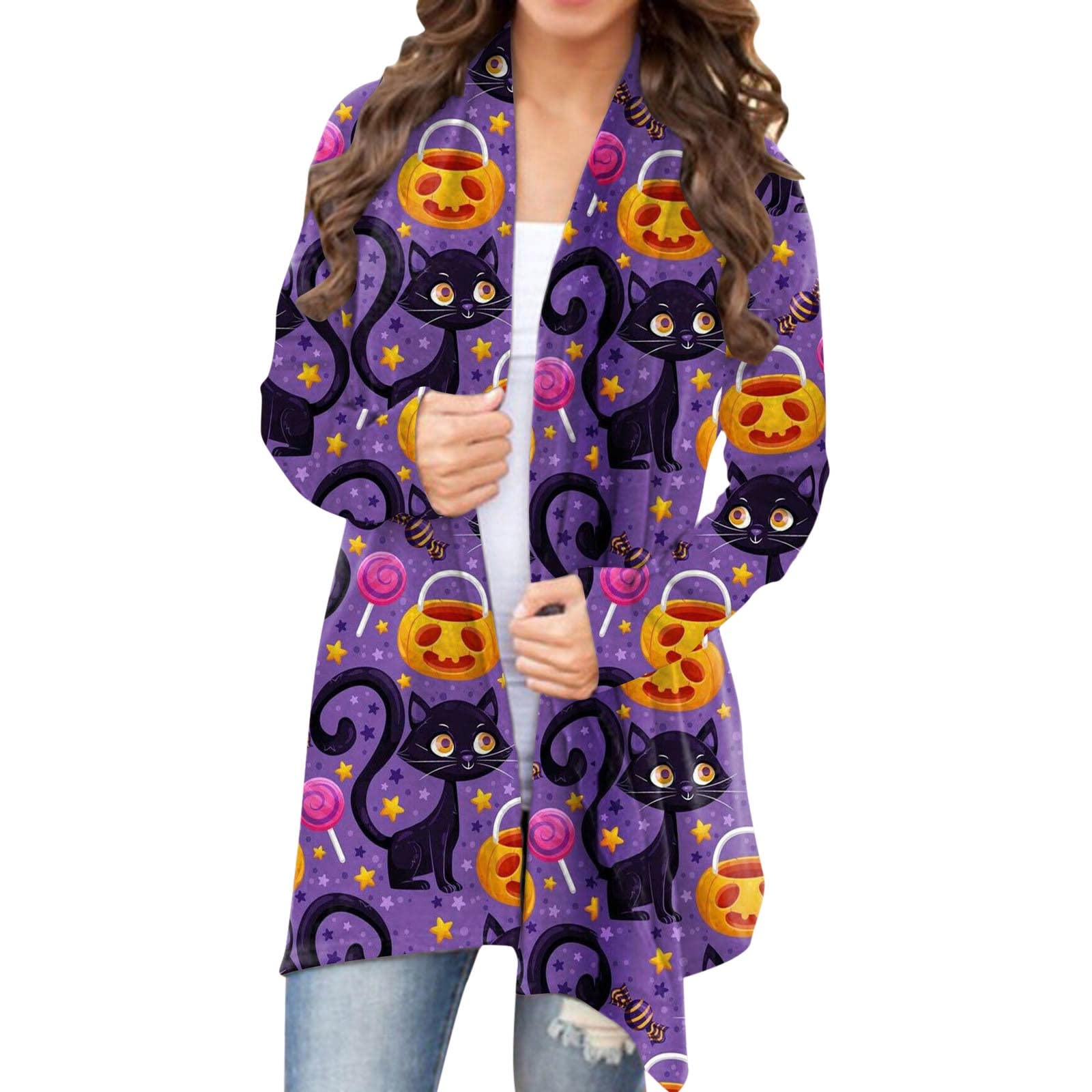 Women's Long Cropped Cardigan Sweater - Classic 3/4 Sleeve Open Front Bolero Shrug Top for Casual Wear & Office Outfits | Perfect for Layering in Fall and Spring Seasons