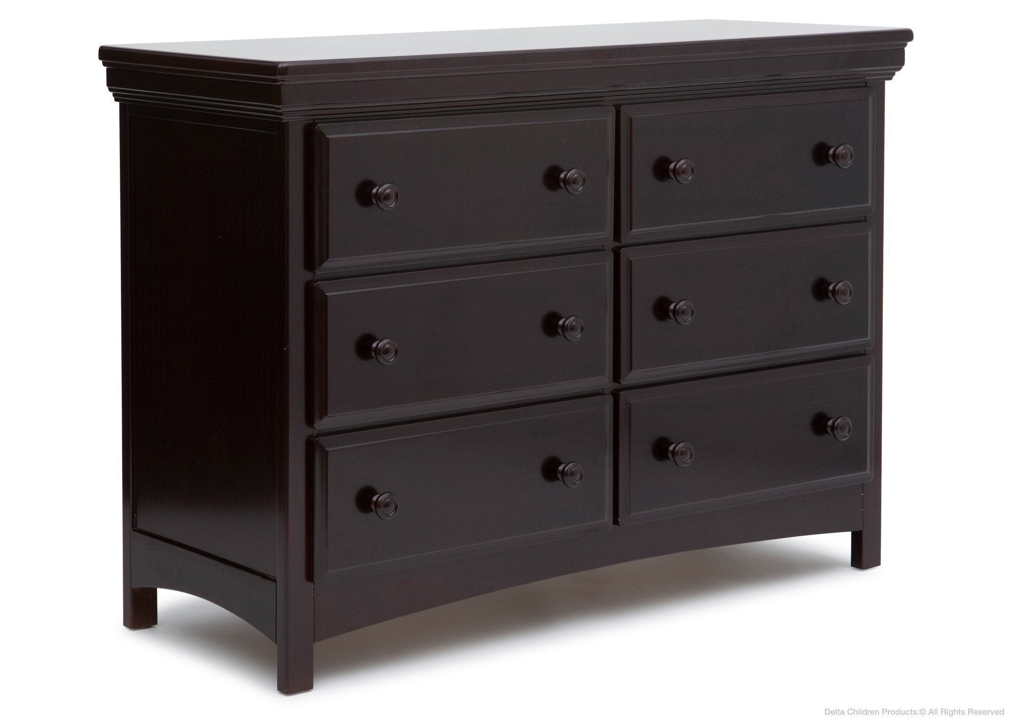 6 Drawer Dresser - Modern Wooden Chest of Drawers for Bedroom Storage & Organization - Perfect for Clothes, Linens, and Accessories