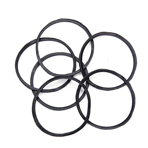 Professional #12 Black Rubber Bands for Tattoo Machines - High-Quality Tattoo Supply for Artists & Studios - Perfect for Tattoo Gun Maintenance & Grip Support