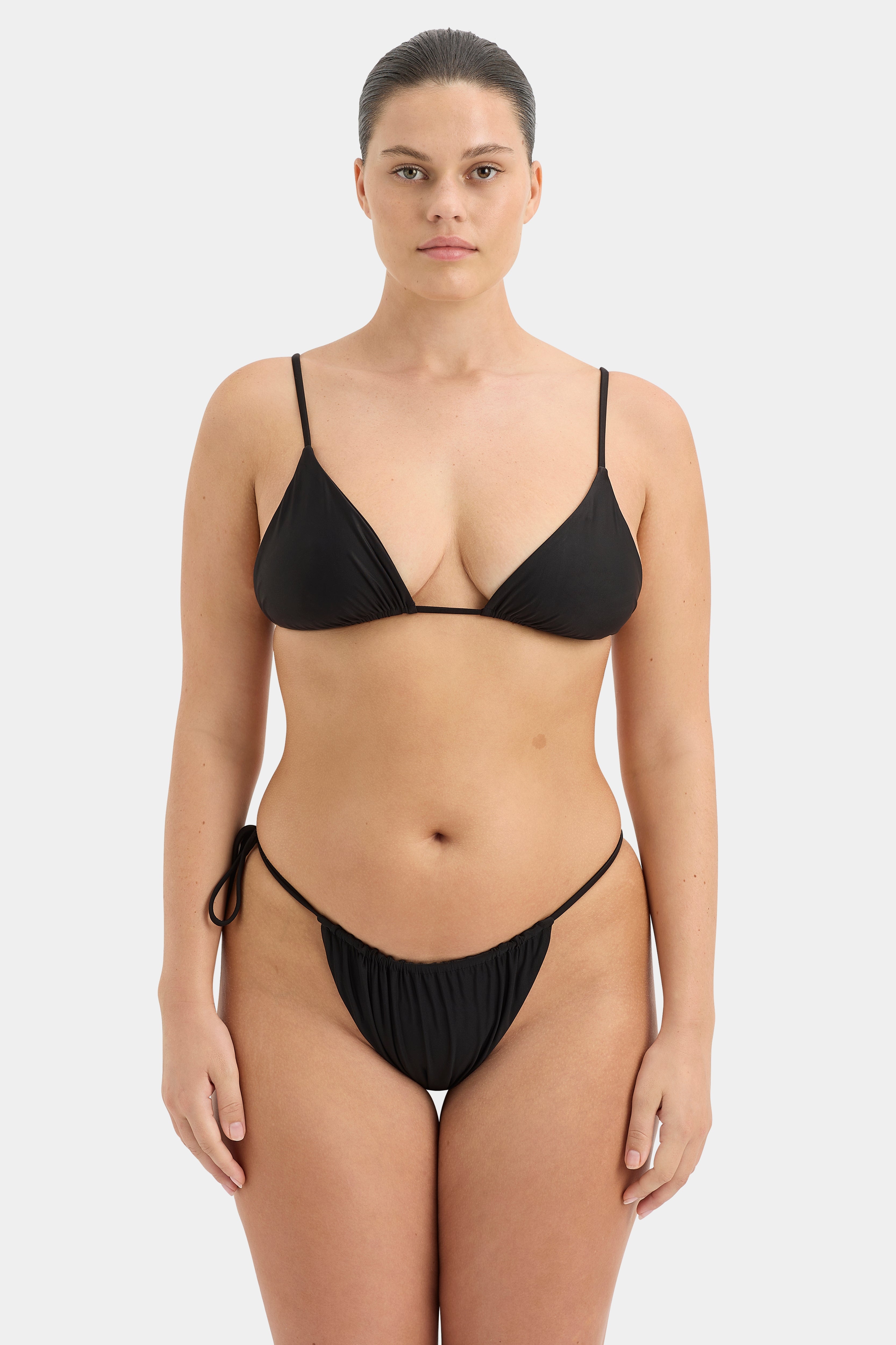 Hendry String Triangle Top for Women - Sexy Strappy Bikini Swimsuit - Summer Beach Vacation & Pool Party Outfit