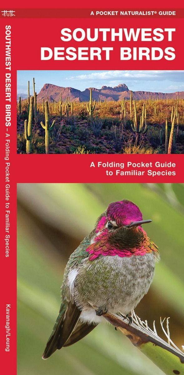 Southwest Desert Birds Pocket Naturalist® Guide - Compact Field Guide for Bird Watching in the Southwest US Deserts - Perfect for Hiking, Camping, and Nature Exploration