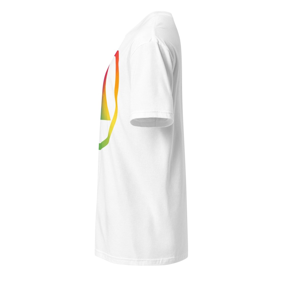 Rainbow Resilience Pride Essential T-Shirt - Large Print LGBTQ+ Graphic Tee for Pride Month, Gay Rights Support & Everyday Wear