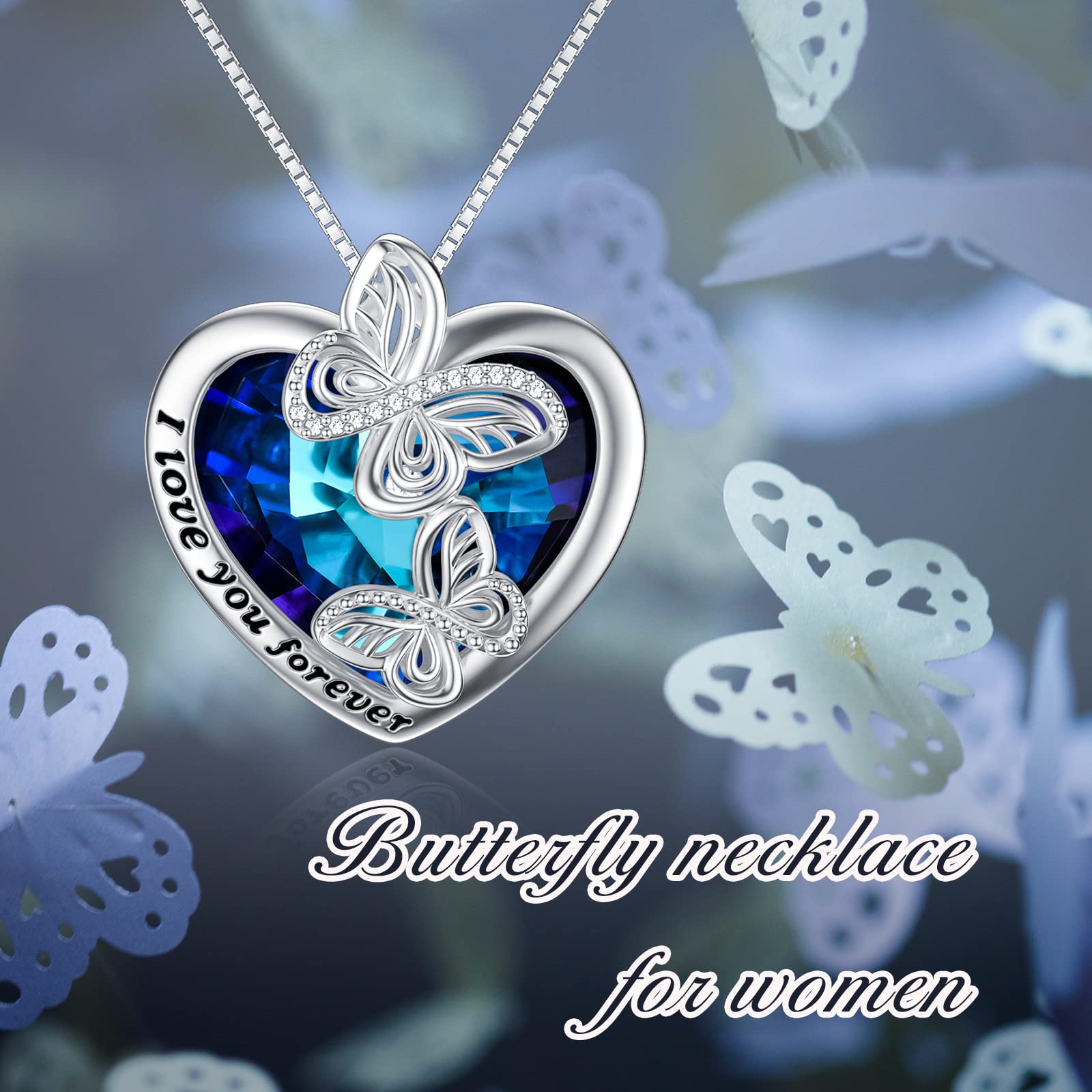 TOUPOP S925 Sterling Silver Brighton Dragonfly Necklace with Crystal - Elegant Jewelry Gift for Women, Mom & Dragonfly Lovers | Perfect for Birthday, Mother's Day & Everyday Wear