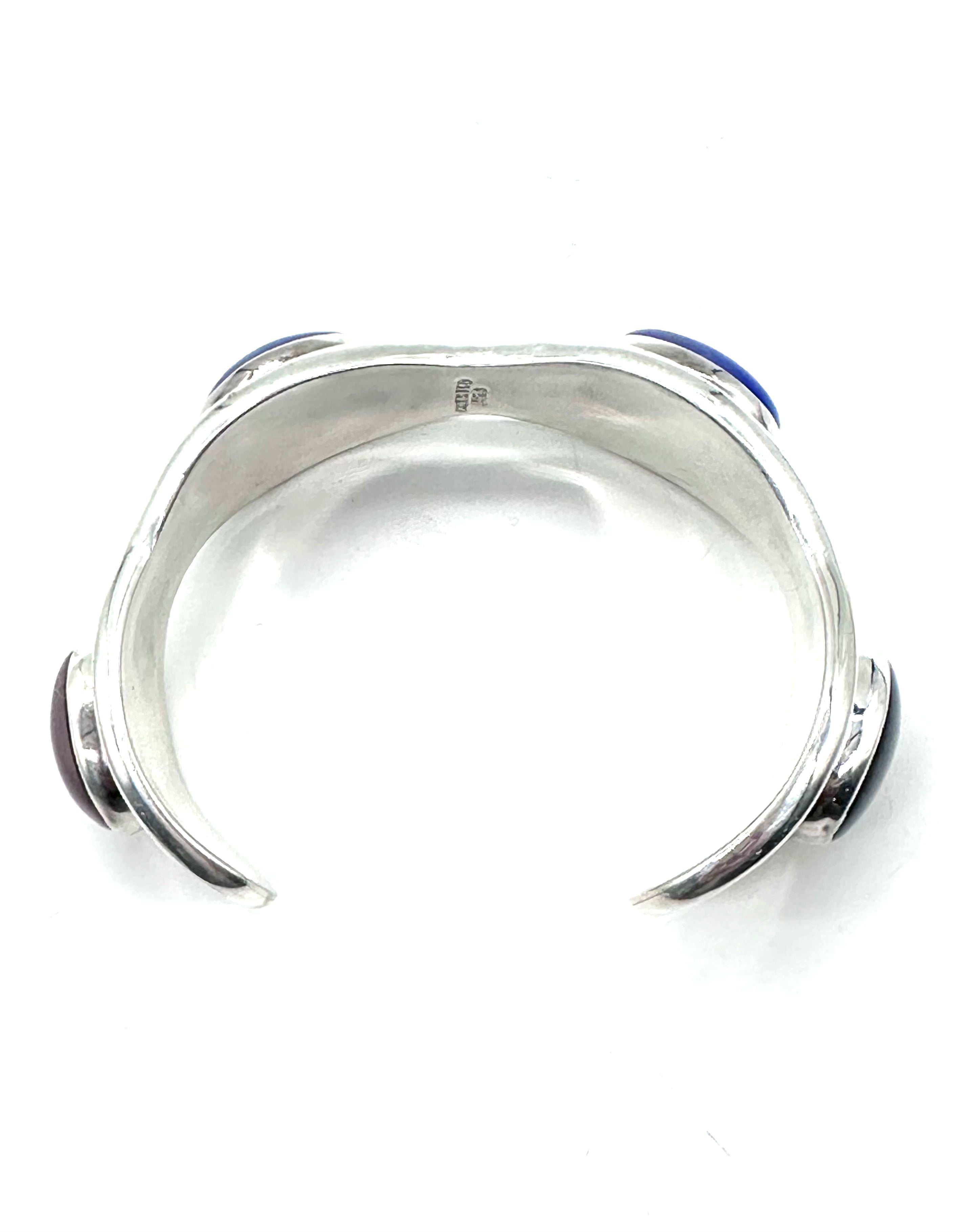 Moonstone Sterling Silver Cuff Bracelet for Women – Elegant Boho Jewelry for Everyday Wear & Special Occasions