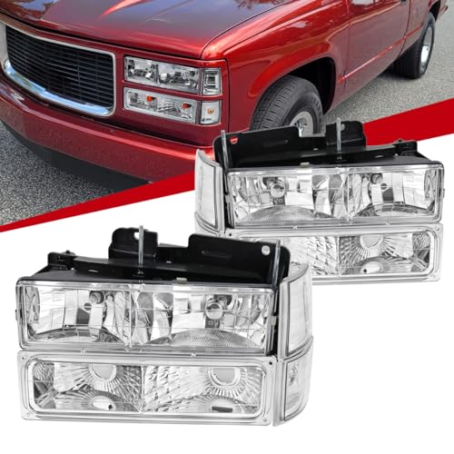 Chrome Housing Clear Lens