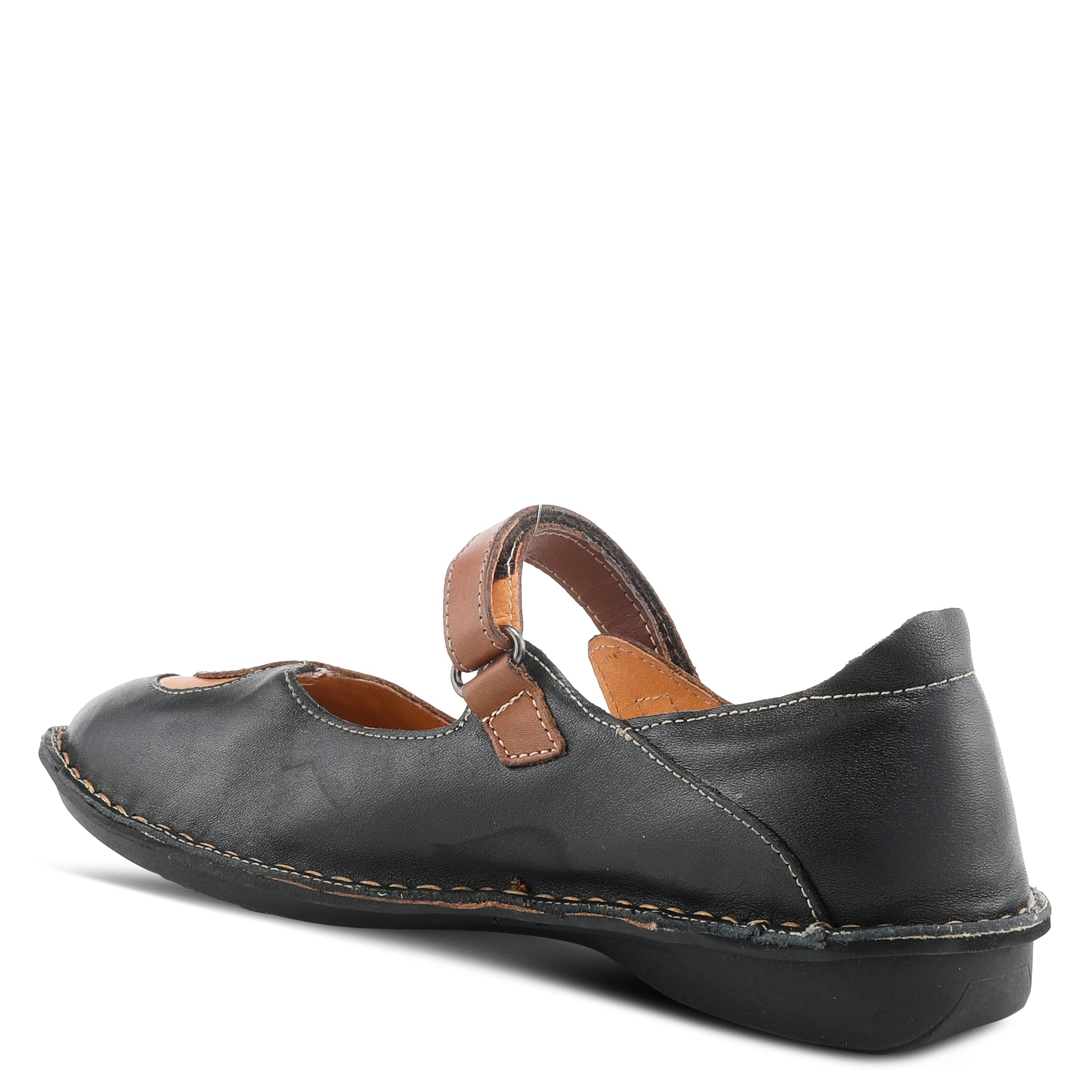 Spring Step Women's Cosmic Mary Jane Flat Shoes - Comfortable & Stylish Slip-Ons for Work, Casual & Office Wear