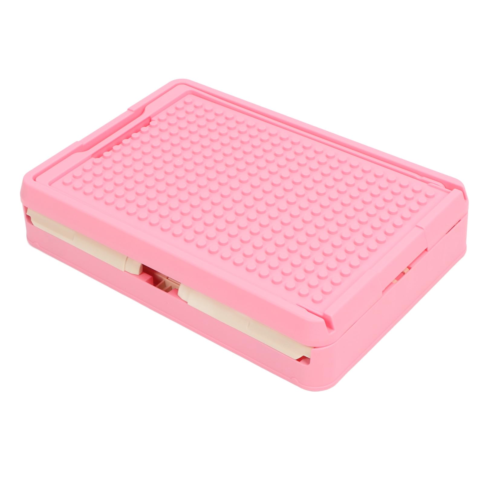 Collapsible Toy Storage Box with Lid and Wheels - Large Kids Toy Organizer for Nursery, Playroom & Bedroom - Perfect for Organizing Stuffed Animals, LEGOs & Playroom Toys