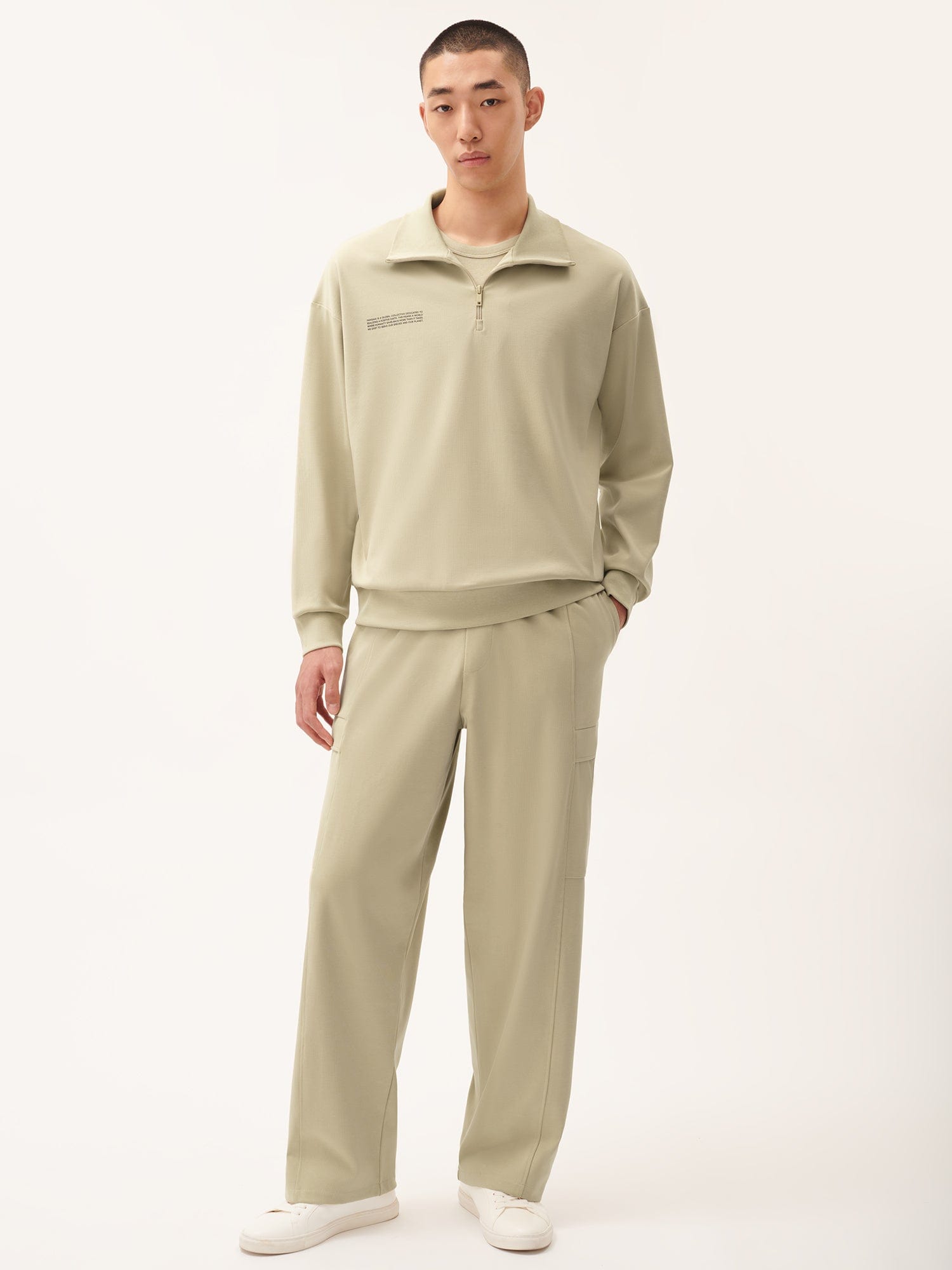 Men's DNA Double Jersey Cargo Pants - Maitake Beige | Comfortable & Stylish Casual Wear for Outdoor Activities, Hiking & Travel