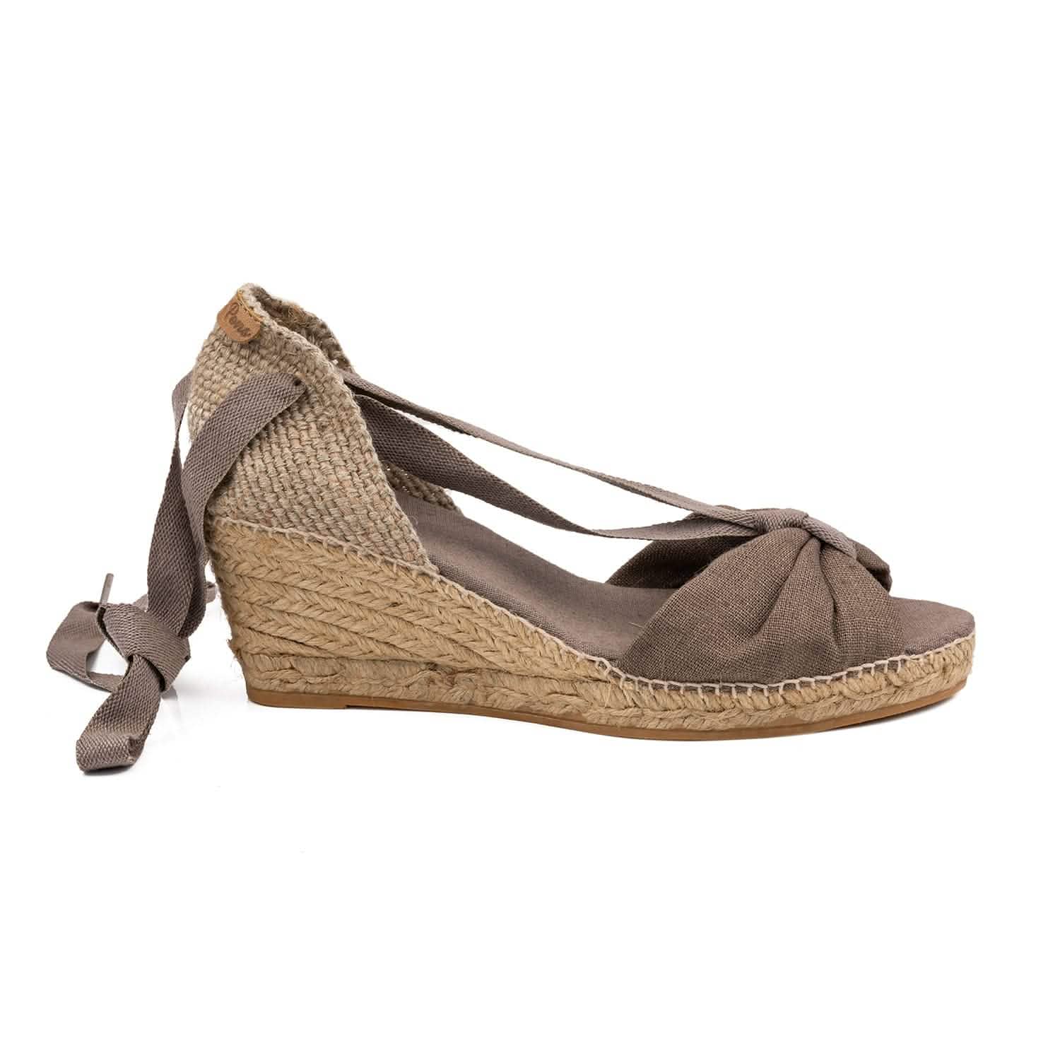 Women's Medium Linen Wedge Heel Espadrilles - Piera 5 Comfortable Summer Sandals for Beach, Vacation & Casual Outings