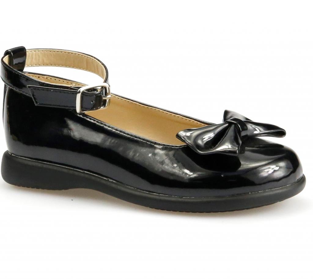 The Doll Maker Girl's Strap Flat Shoes - Cute Comfortable Ballet Flats for Toddler Girls, Perfect for School, Playdates & Special Occasions