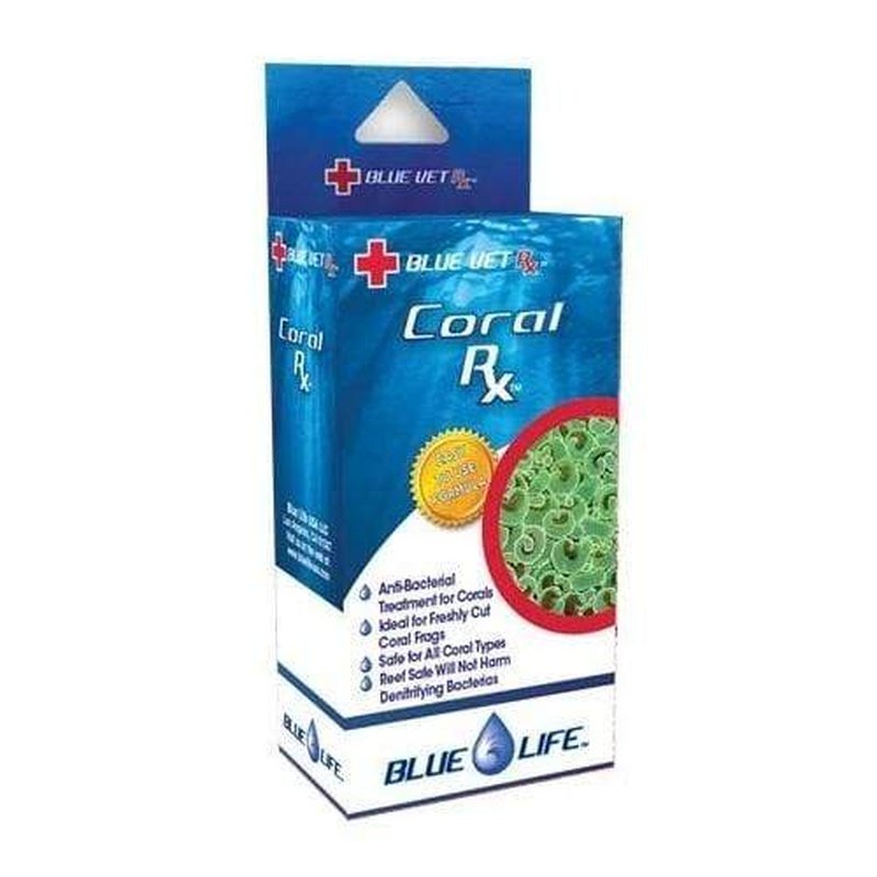 Blue Life Coral RX 30mL - Coral Dip Treatment for Saltwater Aquariums | Eliminates Pests & Parasites | Perfect for New Coral Acclimation & Quarantine
