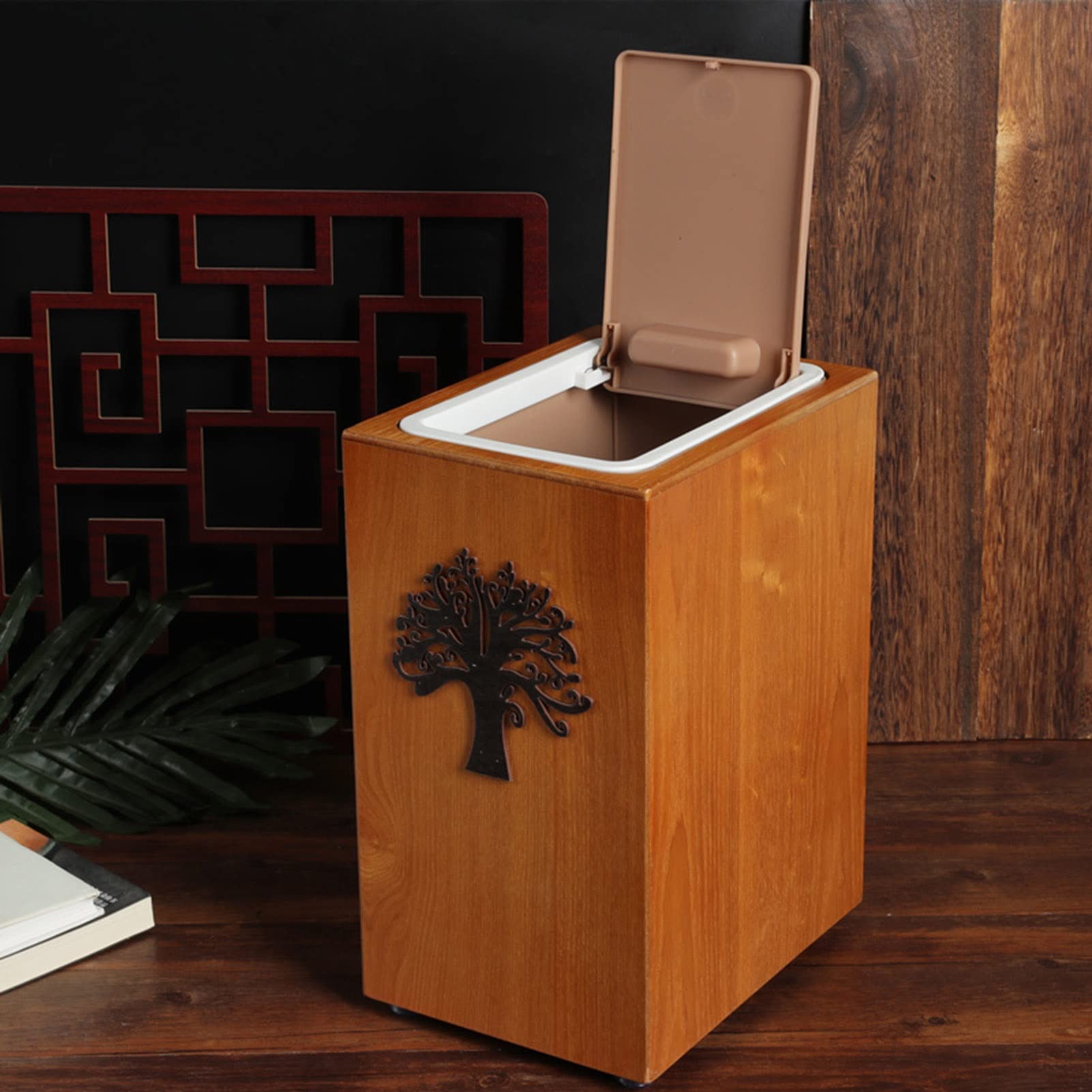 Eco-Friendly Waste Paper Basket - Versatile Plastic Garbage Bin for Living Room, Bathroom, Office & Kitchen | Perfect for Home, Office & Commercial Spaces