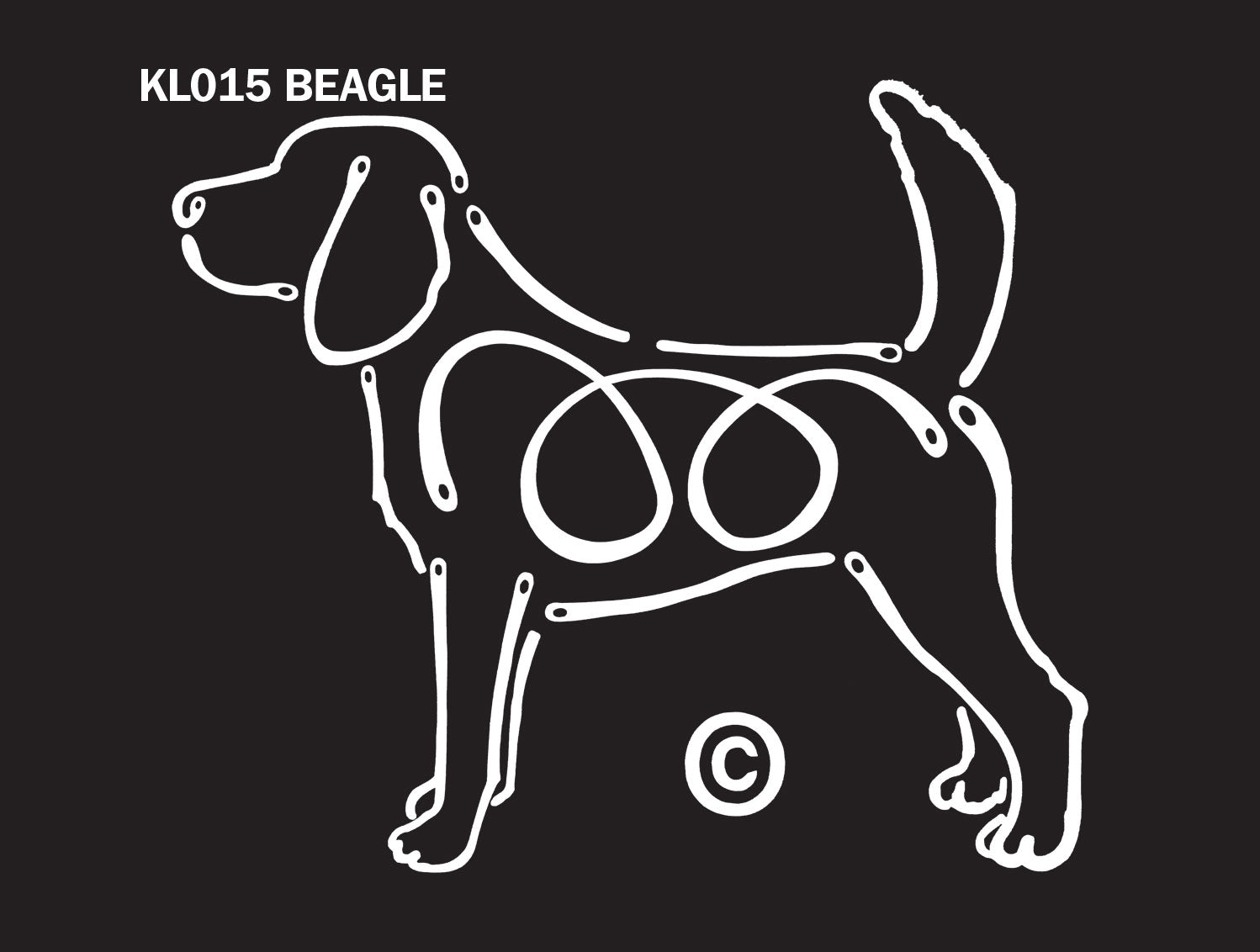 Funny Beagle Dog Car Window Decal - Cute Vinyl Sticker for Cars, Trucks, Laptops & Home Decor - Perfect for Pet Lovers & Animal Enthusiasts