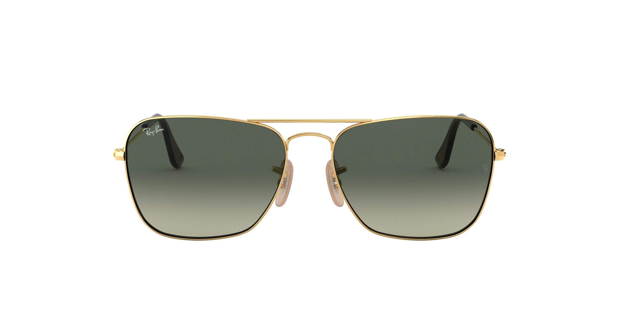 Ray-Ban RB3136 Caravan Square Sunglasses – Polarized UV Protection, Classic Aviator Style for Men & Women – Perfect for Driving, Travel & Outdoor Activities