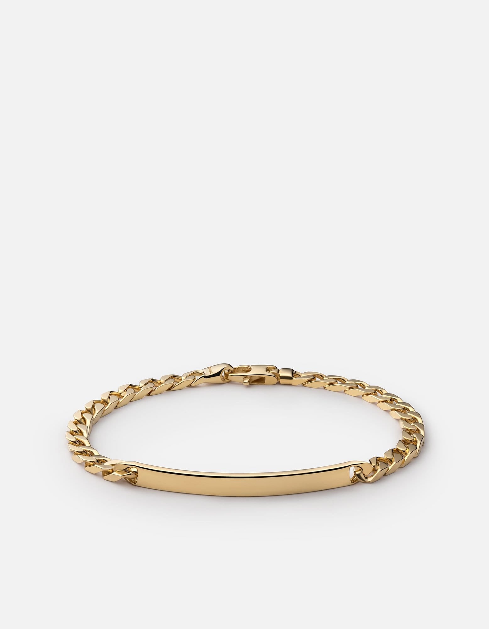 4mm ID Gold Vermeil Chain Bracelet for Women - Elegant Minimalist Jewelry for Everyday Wear, Gifts & Special Occasions