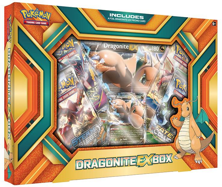 Pokemon Dragonite Ex Box - Rare Collectible Trading Card Game (TCG) for Battles & Deck Building - Perfect for Pokemon Fans & TCG Collectors