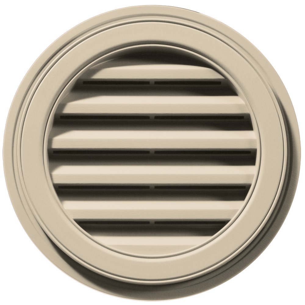 Builders Edge 120031818049 Almond Roof Vent - Durable Roof Ventilation for Home & Commercial Buildings | Perfect for Attic Airflow & Moisture Control