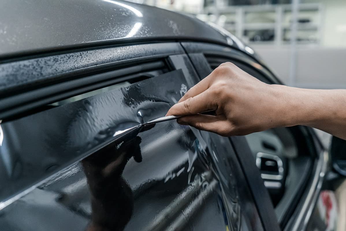 Diablo SOL X Carbon 2-Ply Professional Car Window Tint Film – 5% VLT Dark Charcoal, Heat & UV Block, Self-Adhesive, Easy DIY Installation (24