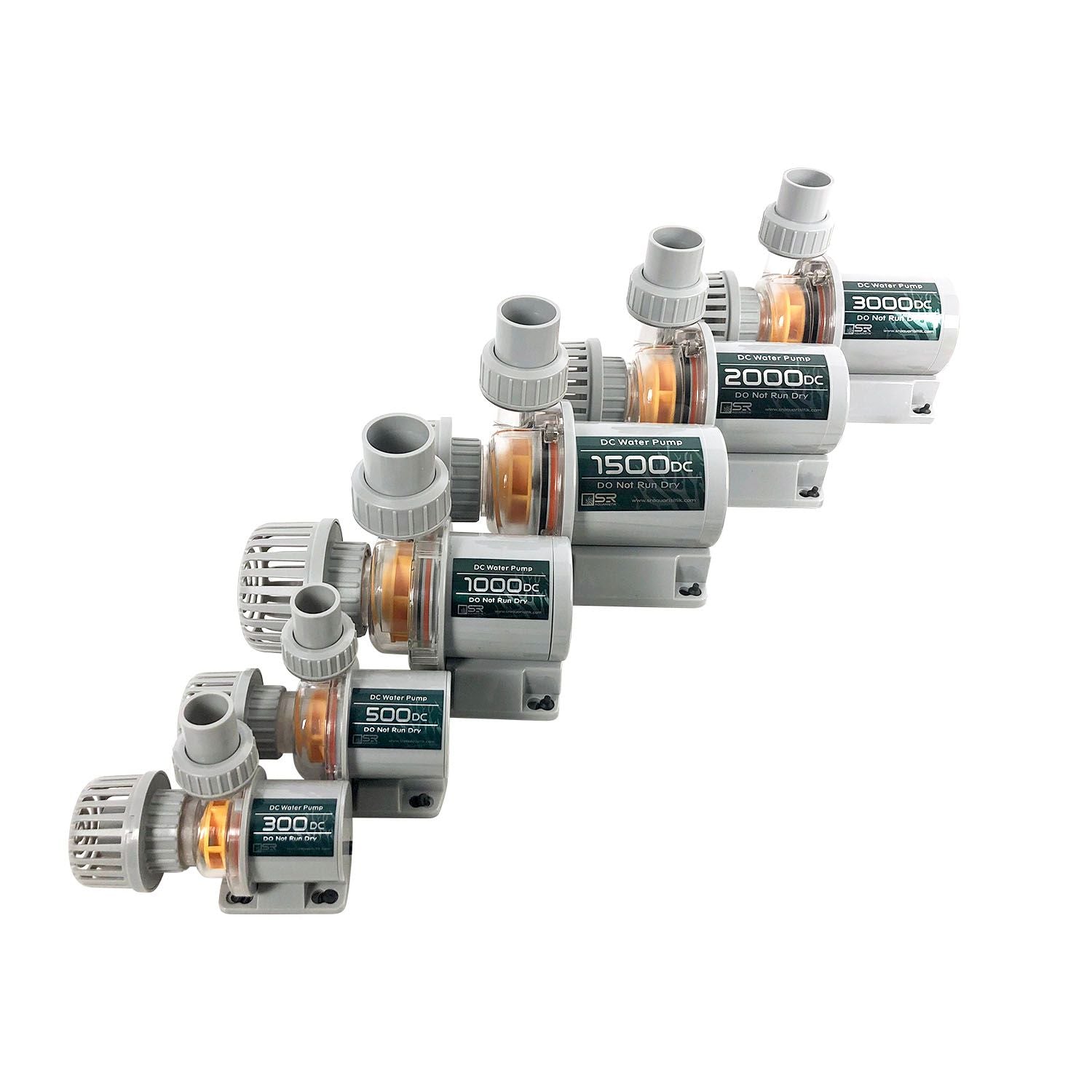 Adjustable Flow DC Water Pump - 12V/24V Submersible Pump for Aquariums, Fountains & Hydroponics - Quiet & Energy Efficient