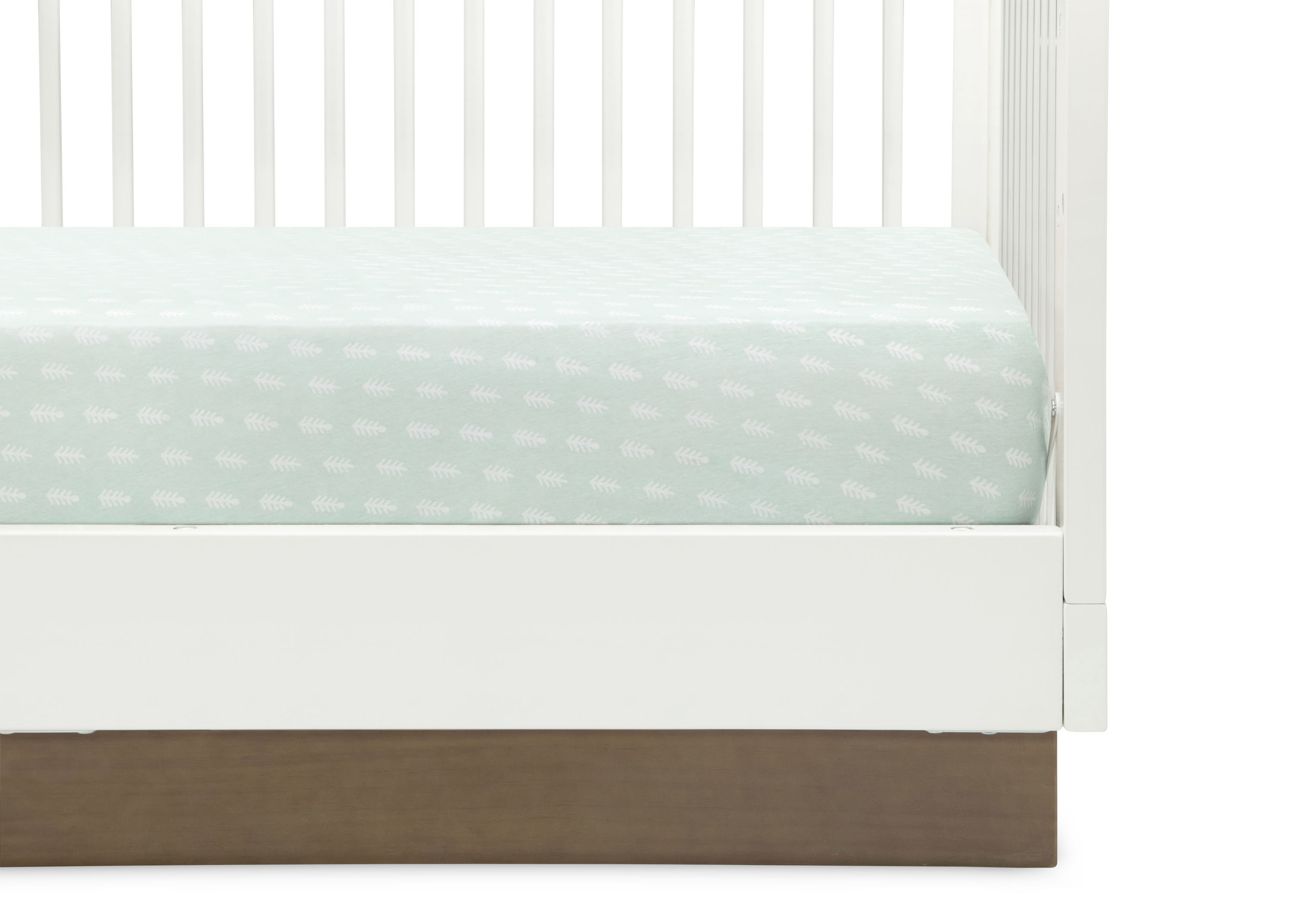 100% Organic Cotton Fitted Crib Sheets 2 Pack - Soft Baby Crib Bedding for Safe & Comfortable Sleep - Perfect for Nursery, Daycare & Travel