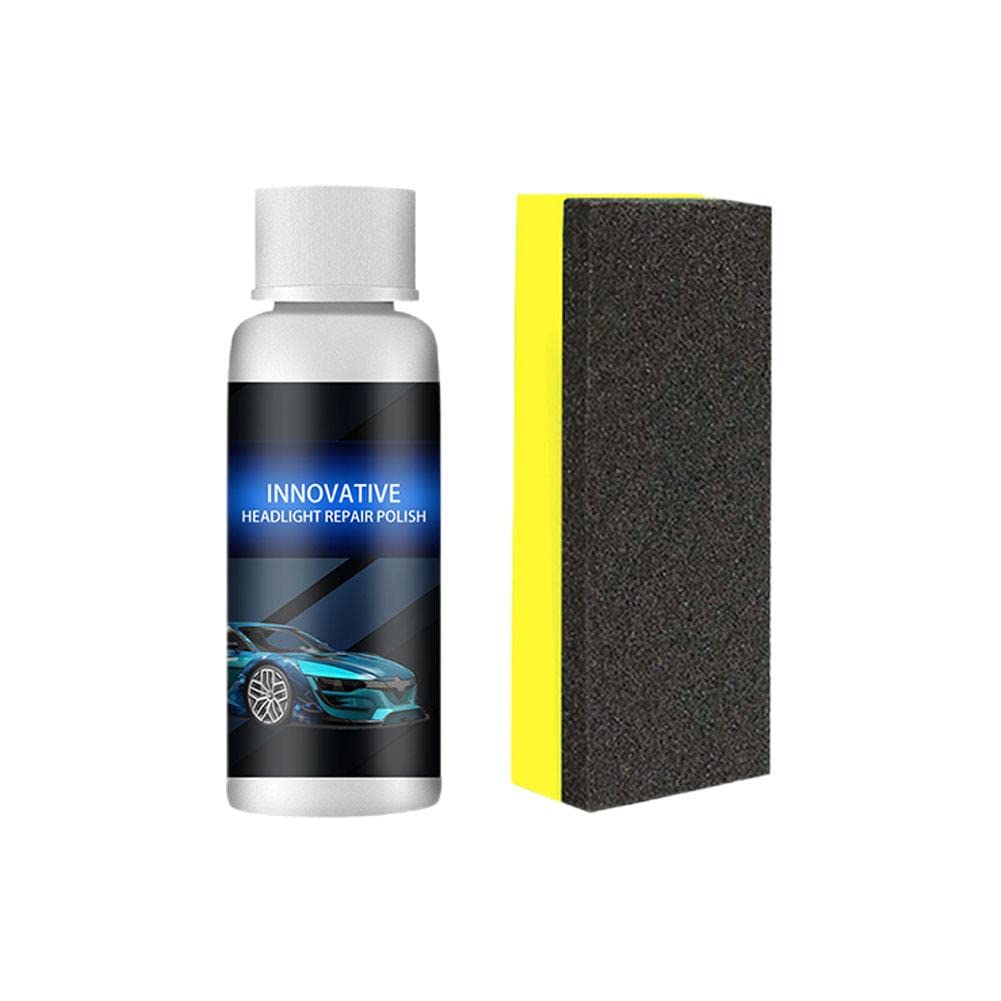 20ml/30ml/50ml Car Headlight Restoration Kit - Polish, Repair & Remove Scratches for Clearer Vision | Perfect for DIY Auto Detailing & Night Driving Safety