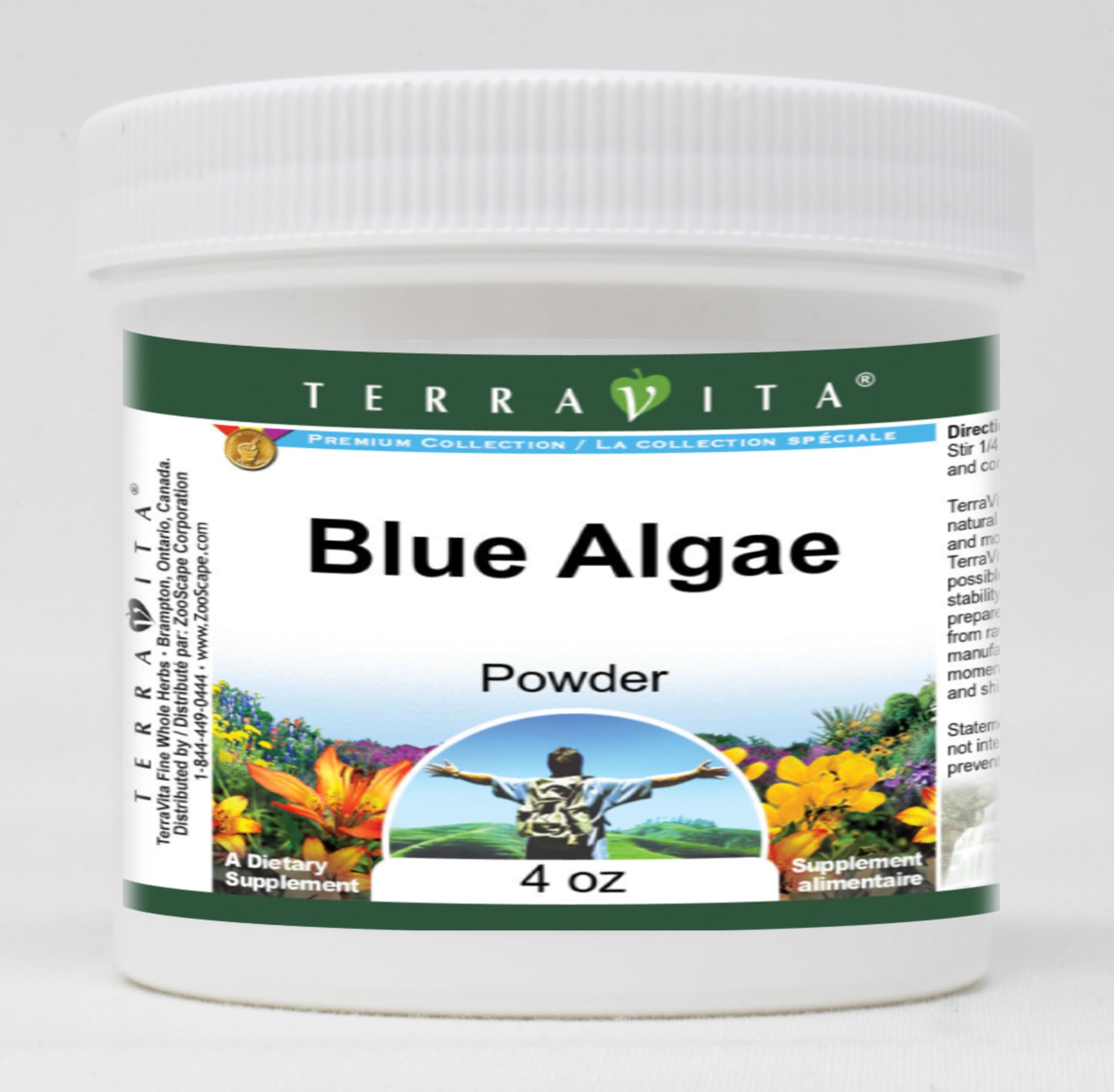 Organic Blue Spirulina Powder (4 oz) - 3 Pack | Natural Superfood Supplement for Smoothies, Baking & Healthy Recipes | Vegan, Gluten-Free, Non-GMO | ZIN: 519275