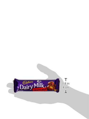 Cadbury Dairy Milk Fruit and Nut Chocolate Bar - 49g (Pack of 6) | Premium Milk Chocolate with Almonds & Raisins | Perfect for Gifts, Snacking & Dessert Toppings