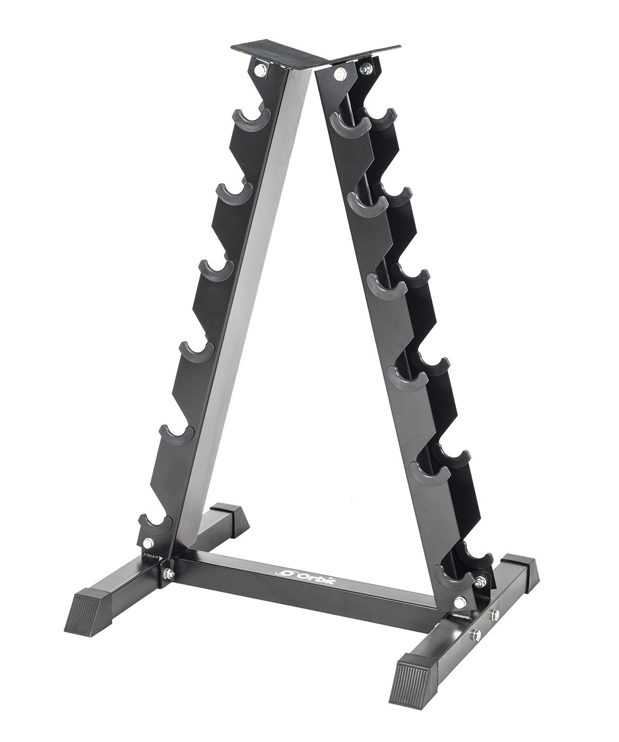 6-Tier Dumbbell Rack with 4kg-15kg Rubber Hex Dumbbell Set - Heavy Duty Home Gym Equipment for Strength Training & Weightlifting