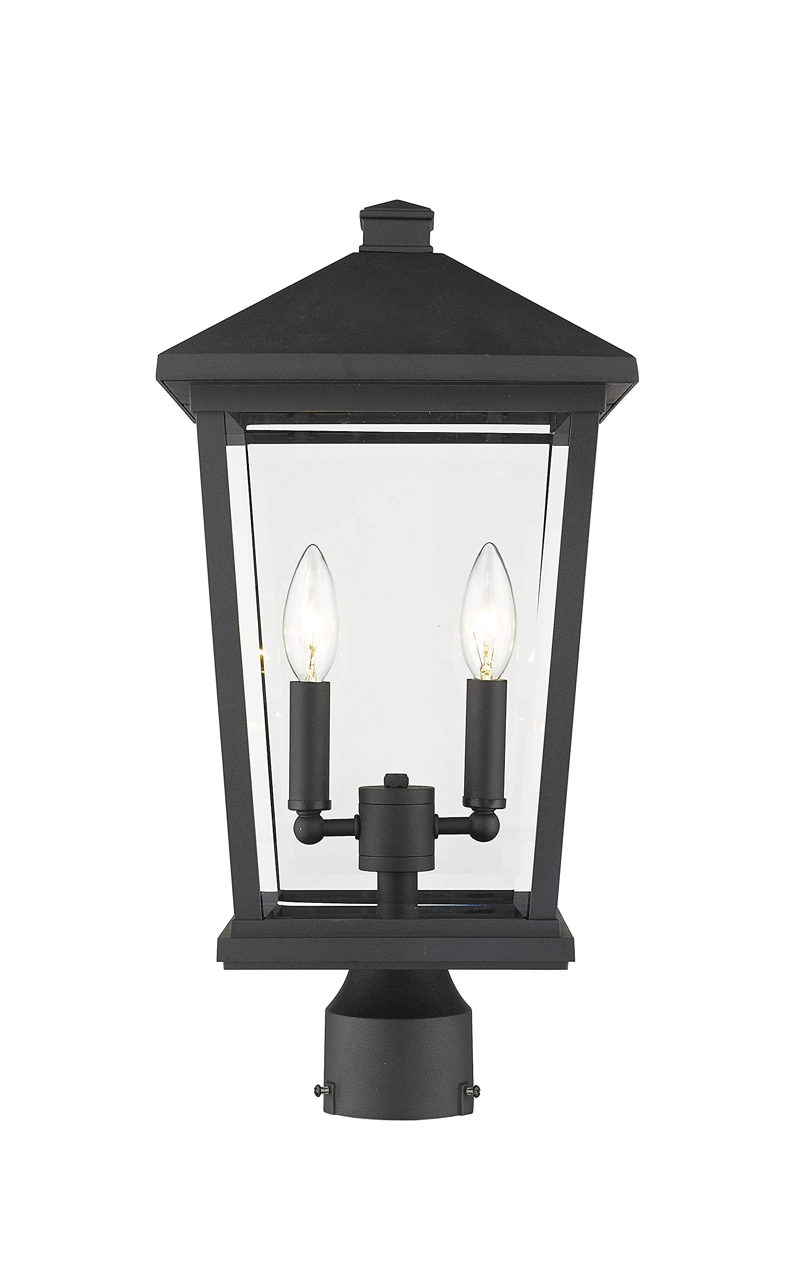 Beacon 2 Outdoor Wall Light Fixture - Oil Rubbed Bronze Finish - Weatherproof Exterior Sconce for Porch, Patio, Garden & Entryway Lighting