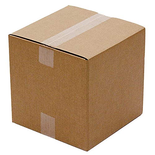 200# Kraft Single Wall Shipping Boxes - Case of 20 | Durable Corrugated Cardboard Boxes for Ecommerce, Moving & Storage