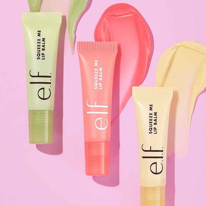 e.l.f. Squeeze Me Lip Balm - Hydrating Tinted Lip Care with Shea Butter & Vitamin E | Perfect for Daily Moisture & Natural Makeup Look