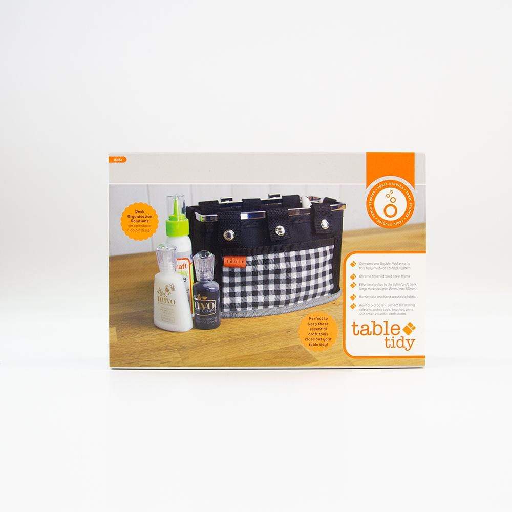 Tonic Studios Table Tidy Bundle DB073 - Craft Organizer Set for Scrapbooking & Card Making - Perfect for Craft Room, Office Desk, and DIY Projects