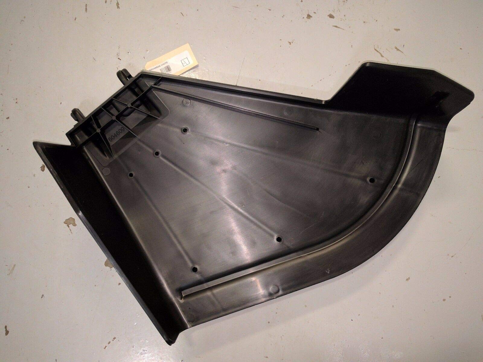 Hustler 604609 Mower Discharge Deflector Chute for Raptor SD & SDX - Flip-Up Design for Easy Grass Discharge - Perfect for Lawn Care & Landscaping Professionals
