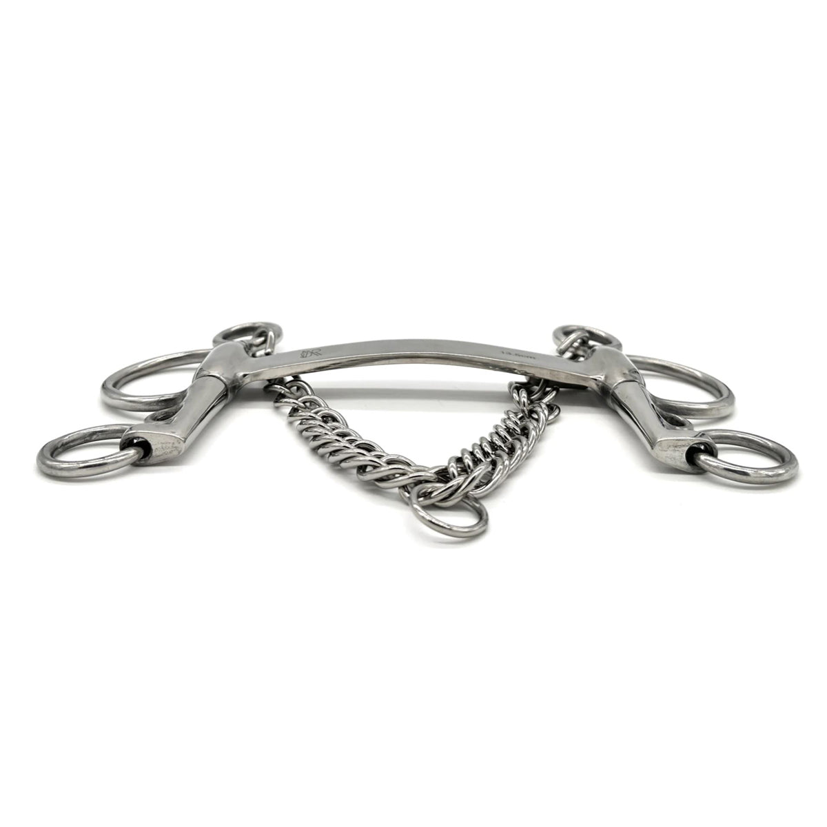 AJR Sport Milano Plank Pelham Bit - English Horse Riding Bit for Dressage & Jumping - Perfect for Training & Competition