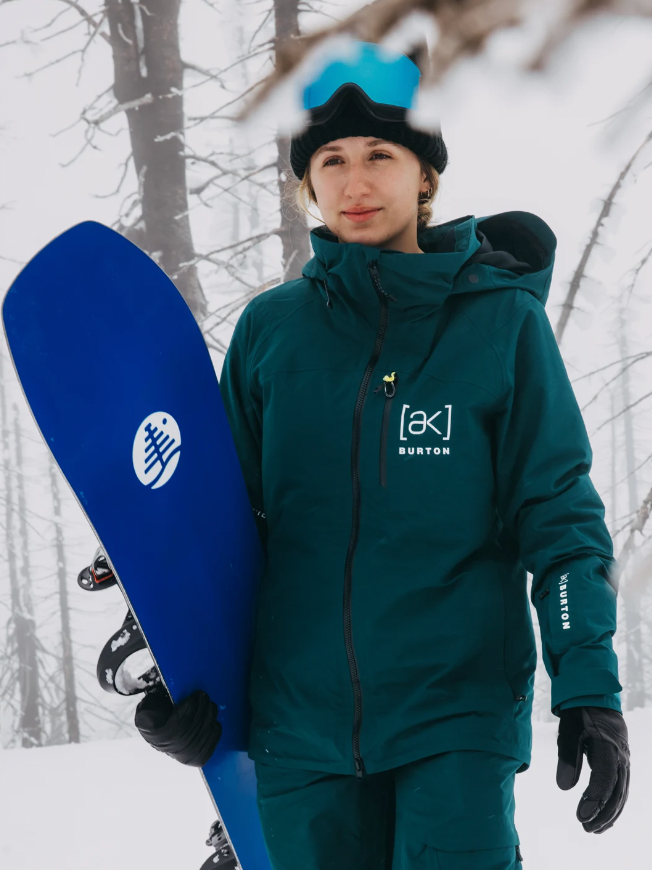 Burton Women's Gore-Tex Embark Jacket 2025 - Waterproof & Breathable Winter Jacket for Skiing, Snowboarding & Outdoor Adventures