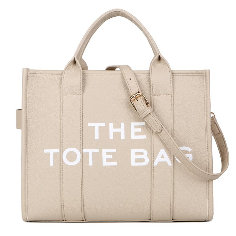 Stylish JBB Oversized PU Leather Tote Bag for Women - Crossbody, Top Handle & Shoulder Bag - Perfect for Work, Travel & Shopping