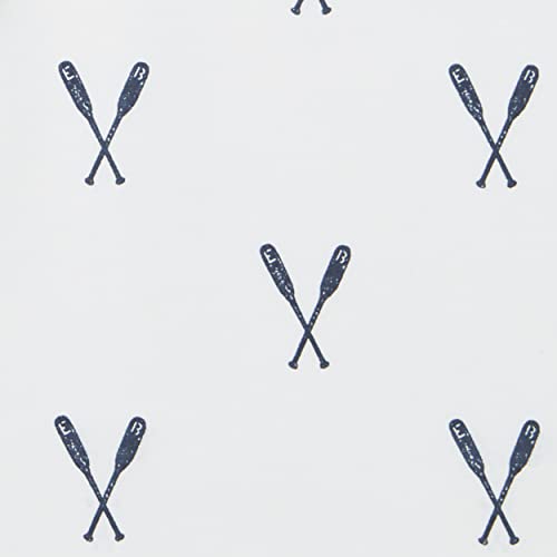 Eddies Oar White/Navy