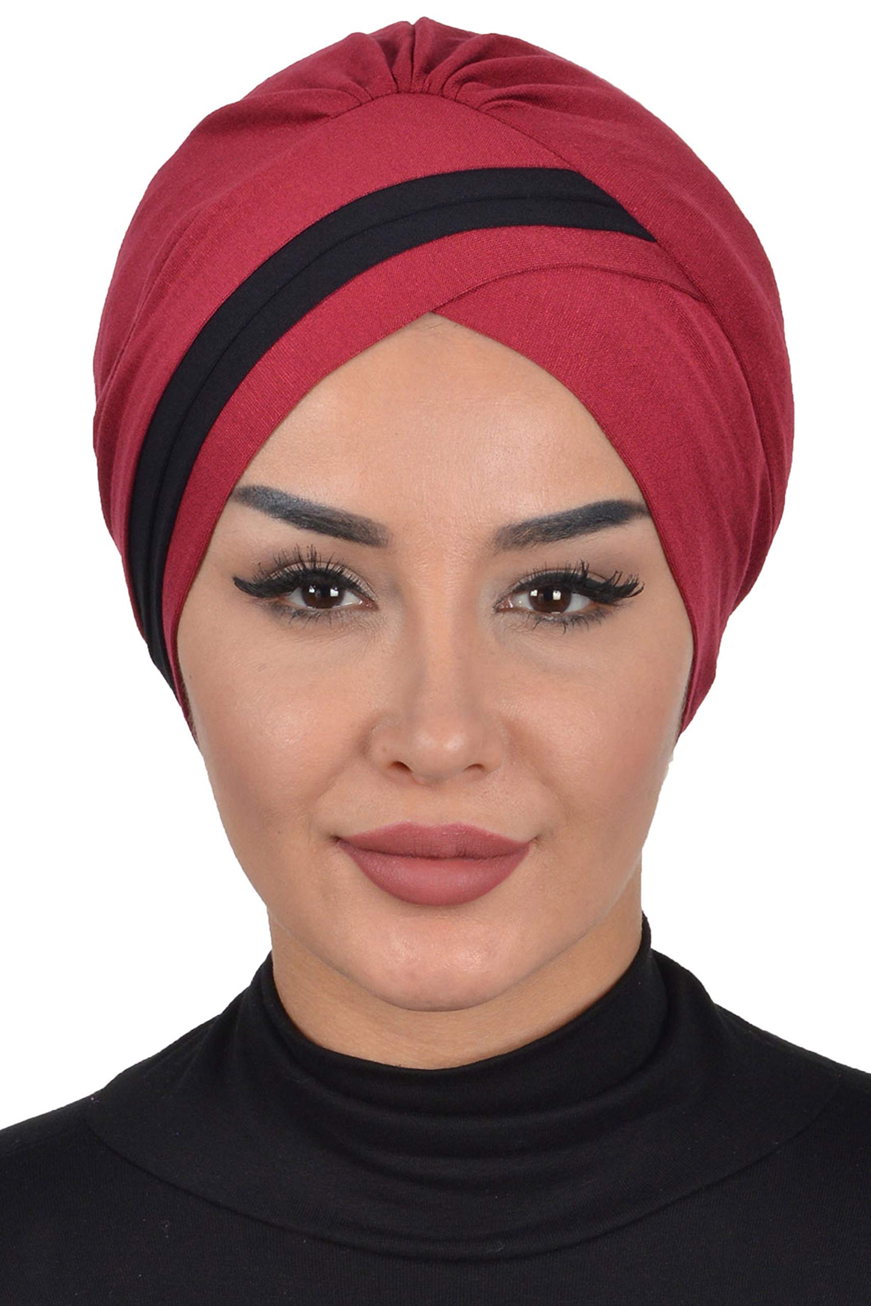 Instant Turban Head Wraps for Women - Ready to Wear Head Scarf & Hijab Undercap | Fashionable Bandanas & Hair Wraps in Two Colors | Perfect for Daily Wear, Work, and Special Occasions