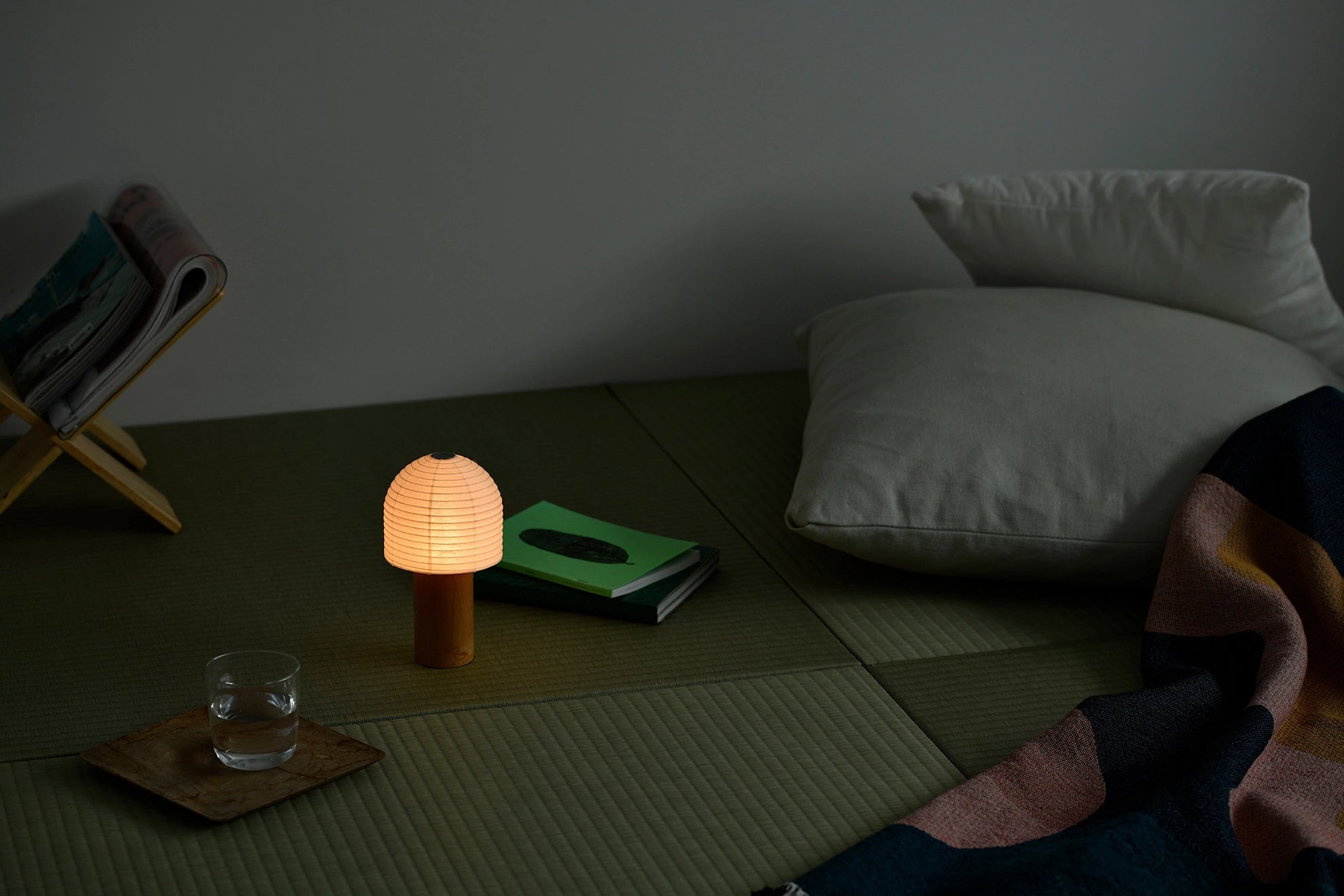 Yame Lantern Bell - Traditional Japanese Chochin Paper Lantern for Home Decor, Garden, and Festivals