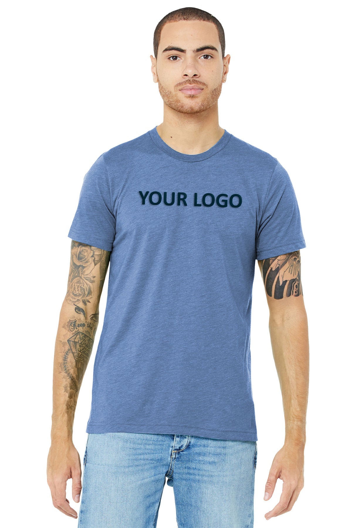 Bella Canvas Unisex Triblend T-Shirt | Soft Comfortable Crew Neck Tee for Men & Women | Perfect for Casual Wear, Gym & Everyday Outfits