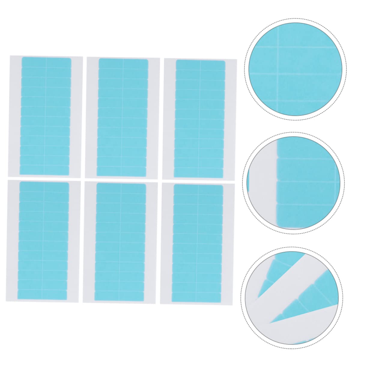 6 Sheets Double Sided Invisible Hair Extension Tape - Strong Adhesive for Lace Wigs & PU Extensions | Secure, Comfortable Hold for Daily Wear & Special Occasions