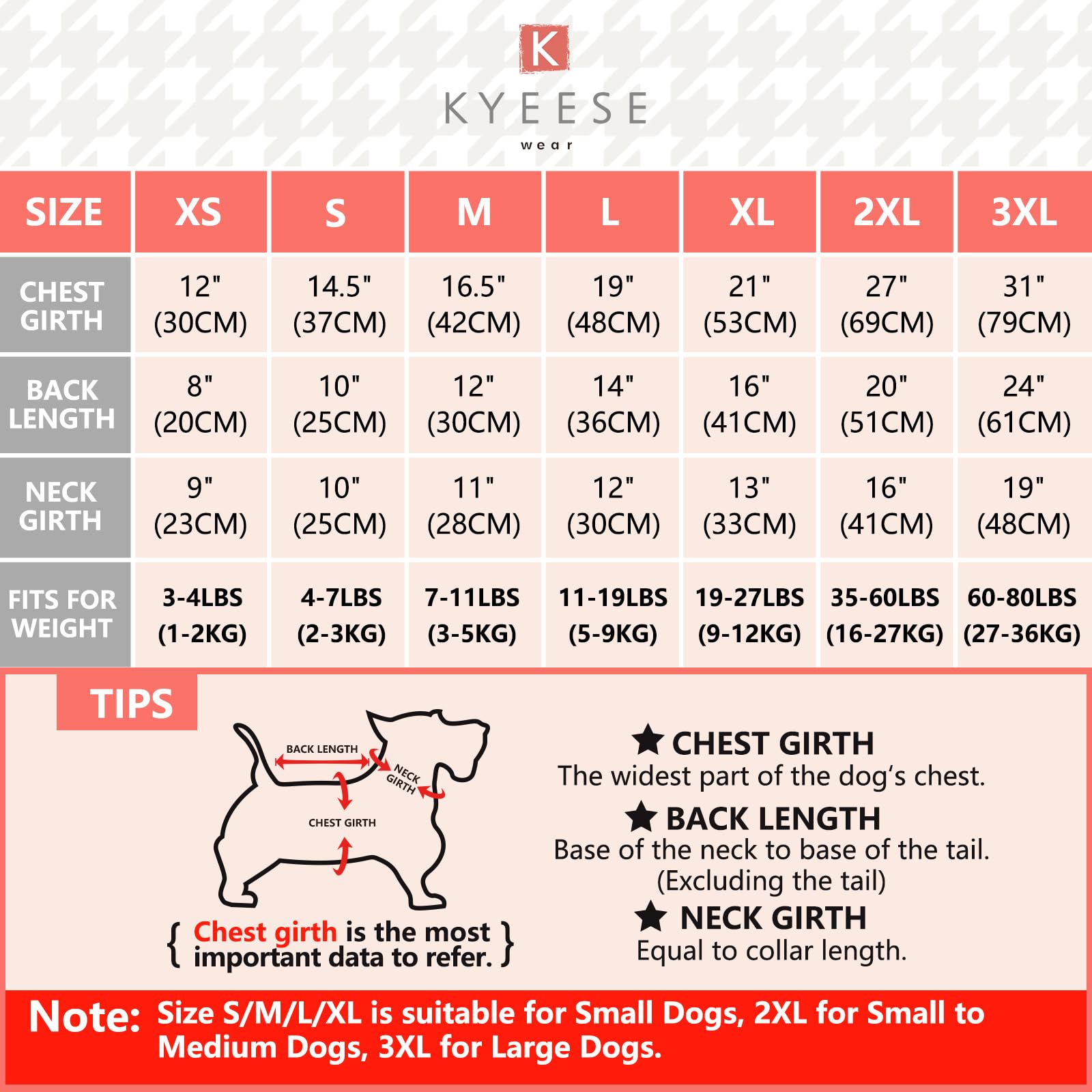 KYEESE Halloween Dog Sweater for Medium Dogs - Pumpkin Ghost Pattern Pet Apparel, XL Size | Warm & Cute Costume for Halloween Parties, Christmas & Cold Weather Outings