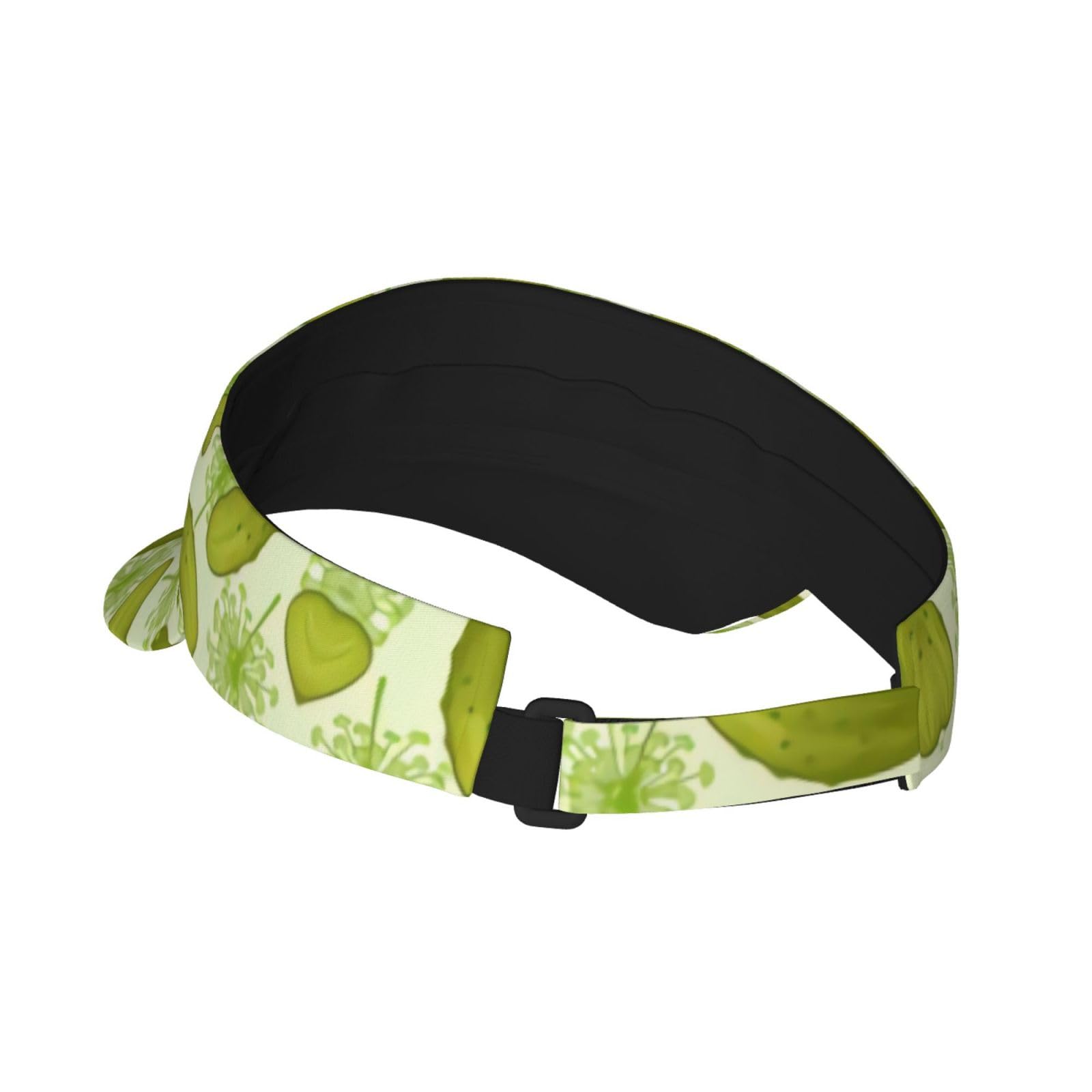 Potato Sport Sun Visor Hat - Adjustable UV Protection Summer Outdoor Hat for Men & Women - Perfect for Beach, Travel, Baseball, Running & Golf