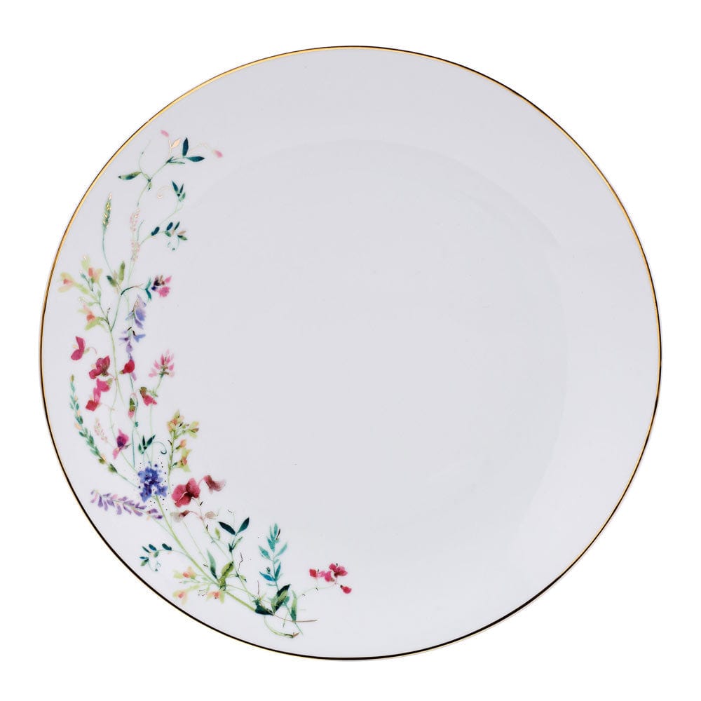 Kalina Gold 24-Piece Dinnerware Set - Service for 8 - Elegant Porcelain Dinner Plates, Salad Plates, Bowls & Mugs - Perfect for Family Dinners, Holiday Entertaining & Restaurant Use