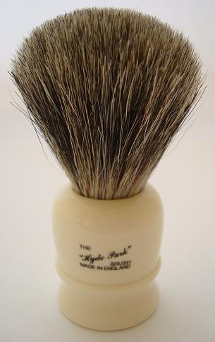 Premium 514b Pure Badger Hair Shaving Brush for Men - Soft & Dense Bristles for Smooth Lather - Perfect for Wet Shaving & Grooming Kits - Ideal Gift for Barbers & Shaving Enthusiasts