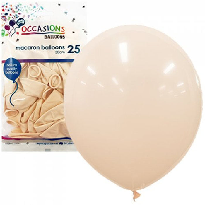 25 Pack Pastel Macaron Latex Balloons 30cm - Perfect for Birthday Parties, Baby Showers & Wedding Decorations