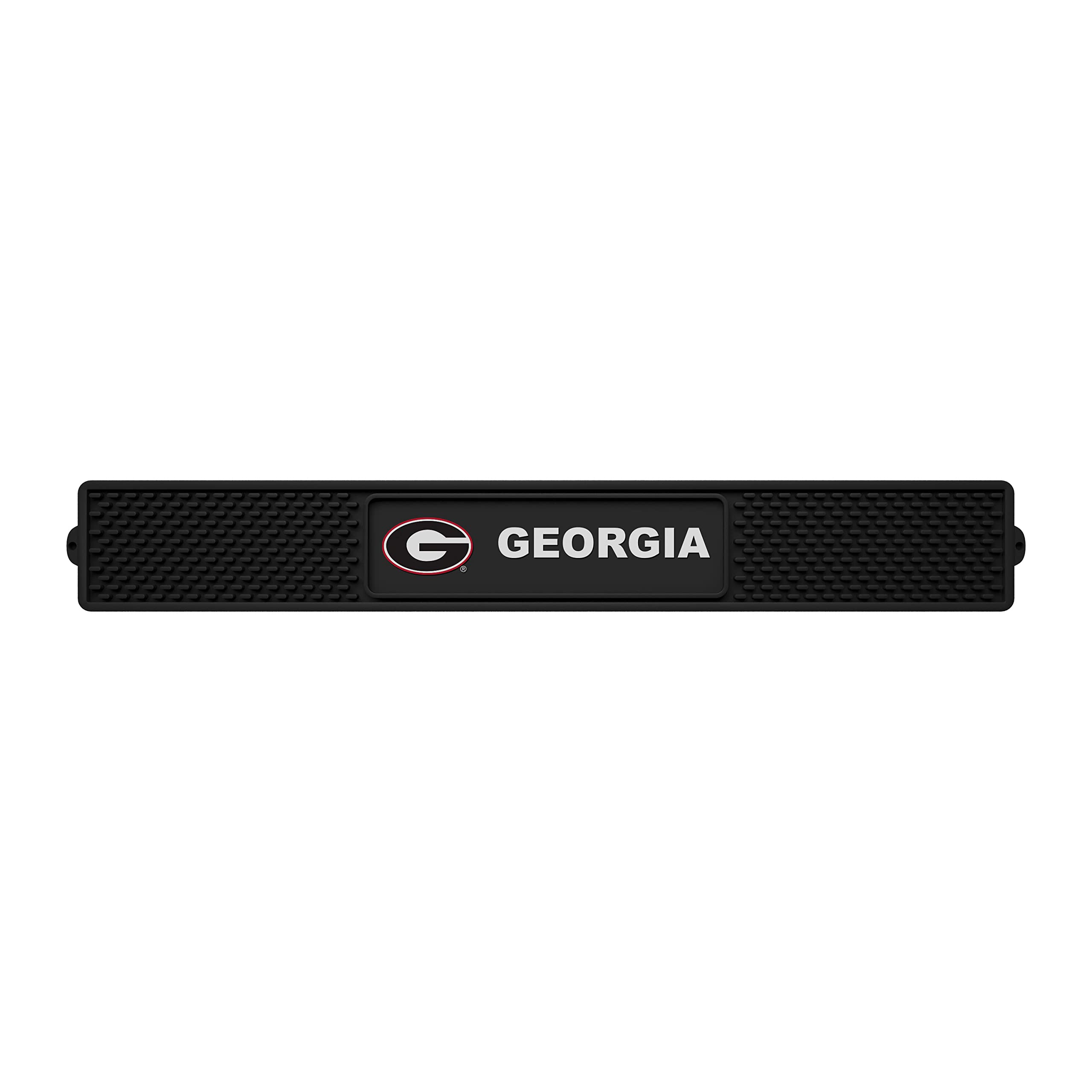 FANMATS Georgia Bulldogs Drink Bar Mat - Durable Dish Drying Mat, Easy to Clean, Non-Slip Counter Mat, 3.25