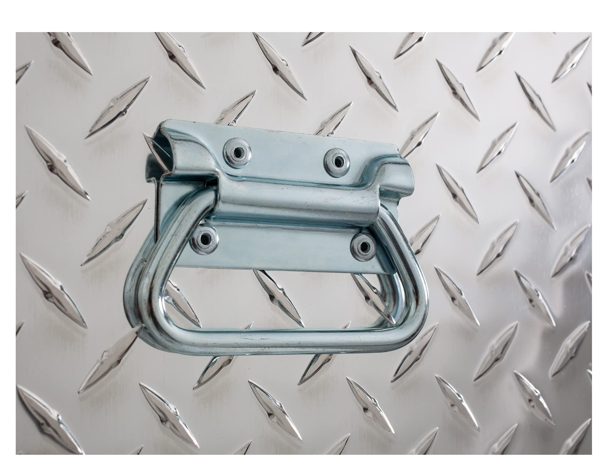 Heavy-Duty Aluminum Diamond Tread Tool Box 24
