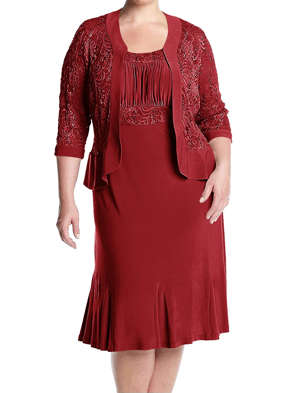 Elegant Mother of The Bride Dresses - Lace Formal Gowns with Jacket for Women | Perfect for Weddings, Evening Parties & Special Occasions